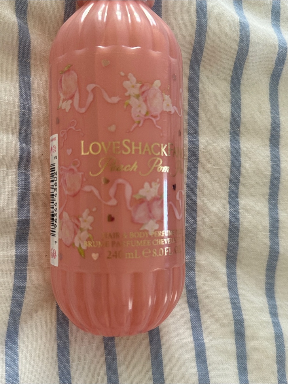 LoveShackFancy Peach Pom Pom Hair & Body Mist - NEW - Picture 4 of 4